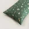 YuHeGuoJi Green Plant Pillow Cases Set of 2 Queen 100%