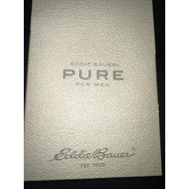 100% Pure EDDIE BAUER PURE FOR MEN 1 ml Rare Smells Great !!Dead Stock