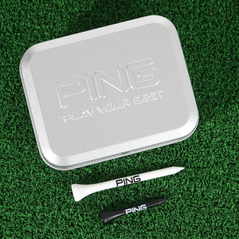 PING AC-U221 36215-01 Golf Round Accessory Tee Silver