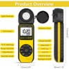 HOLDPEAK 881D Illuminance Light Meter, Digital Lux Foot Candles Meter