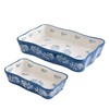 Wisenvoy Baking Dish Ceramic Bakeware Sets Lasagna Pan 2-pcs Casserole