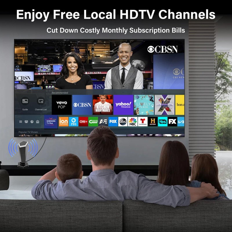 Antenna for Smart TV, TV Antenna for Local Channels