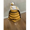 Mini Honey Pot Ceramic Jar And Wood Dipper Joie MSC