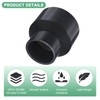 M METERXITY 1-Pack UPVC Reducer Pipe Fitting, 3"x2" Reducing Coupling