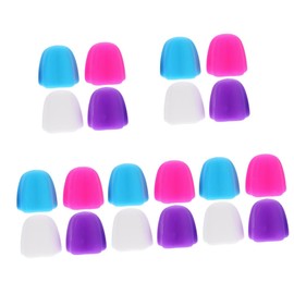 Gatuida Toothpaste Caps 20 Pcs Toothpaste Cap Kids Toothpaste Dispenser Self Closing Toothpaste Squeezer Toothpaste Tube Squeezer Toothpaste Squeezer Caps Bathroom Supplies Silica Gel Child Pentagram Tool