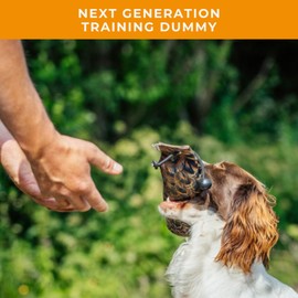 The Original Clone® Realistic Game Bird Dog Training Dummy - Canvas Dummy with HD Feather Print for Gundog & Puppy Training - Dog Hunting Equipment (Teal Dead Bird Dummy)