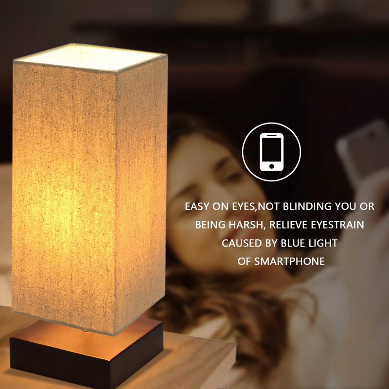 Touch Control Table Lamp Bedside 3 Way Dimmable Touch Desk