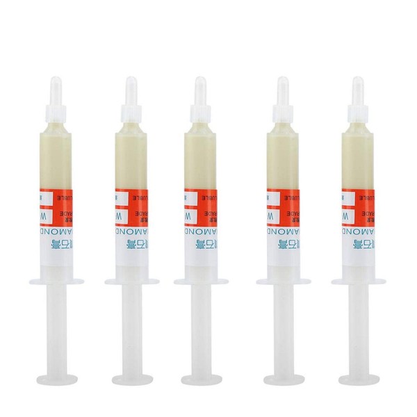Akozon Diamond Grinding Paste 5 Pcs/Set Diamond Grinding Polishing Paste
