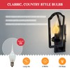 Creative Hobbies® Country Style Incandescent Silicone Dipped Light Bulbs -
