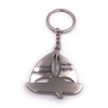 H-Customs Sailboat Boat Flat Keyring Pendant