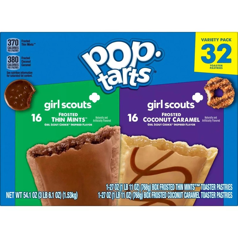 Kellogg's Pop-Tarts Pop Tarts Girl Scouts Variety Pack, 32 ct.