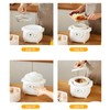 Electric Stew Pot 1L 200W with Ceramic Liner, Slow Cooker