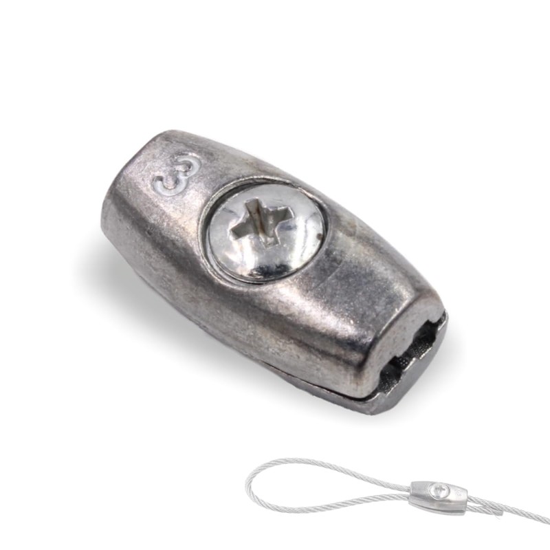 10 x EIFORM Cable Clamps - Wire Rope Clamp for