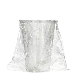 PAPSTAR Cold Beverage Cups, PLA Pure 0.2 L, Diameter 7.03 cm, 9.7 cm, Transparent Individually Wrapped, 88238 Drinking Cups, Individually Wrapped, Pack of 50