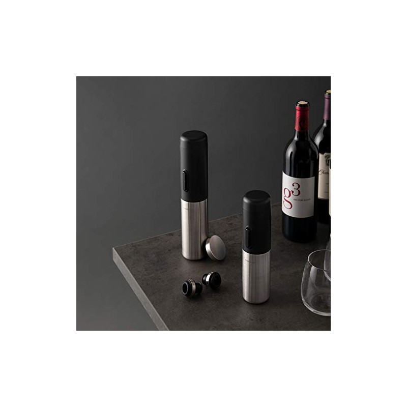 Rabbit Electric Wine Saver and Preserver, One Size, Black and