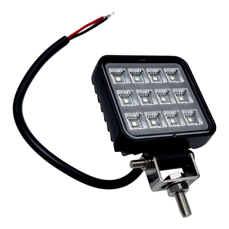MelTruck 2x LED Arbeitsscheinwerfer Arbeitsleuchte mit Schalter für Traktor Bagger