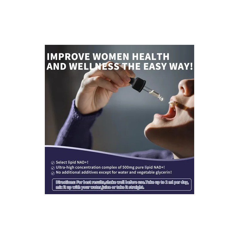 Suplemento Líquido Nad Hudetex 500mg Para Mujeres