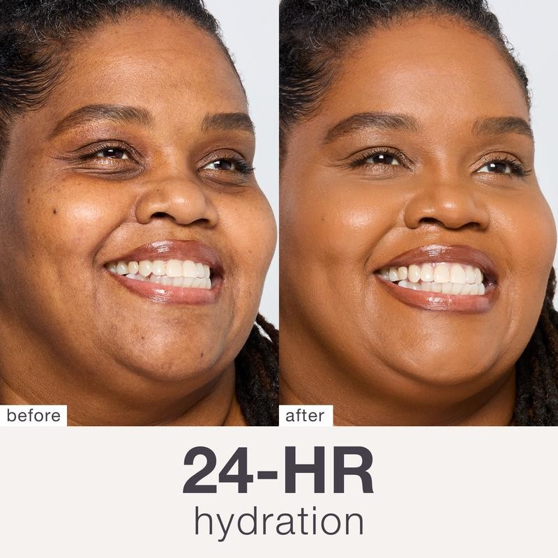 tarte timeless hydrating foundation & brush Coverage Moisturizer:_35H Medium Honey