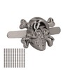 150 Pcs Skull Rivets Fashionable Gothic Style Beautiful Skull Stud