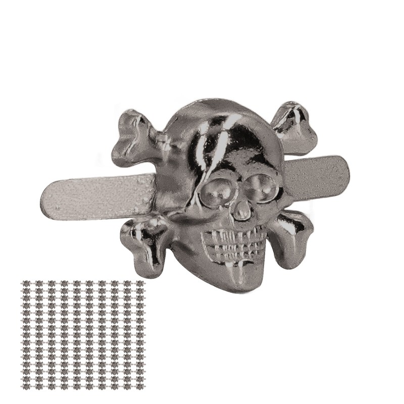150 Pcs Skull Rivets Fashionable Gothic Style Beautiful Skull Stud