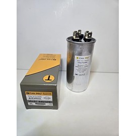 Titan Pro TRCFD355 35+5 Round Dual Motor Run Capacitor. 35/5 MFD/UF 440/370 Volts HVAC A/C AIR Conditioner Packard