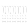 Hearing Aid Earplug Ear Plugs Eartips Domes with Sound Tube