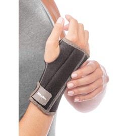 Mueller Reversible Wrist Brace with Splint, for Men and Women, Black, One Size