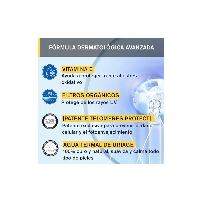 Uriage Bariésun crema SPF50+ color dorado 50 ml – protección