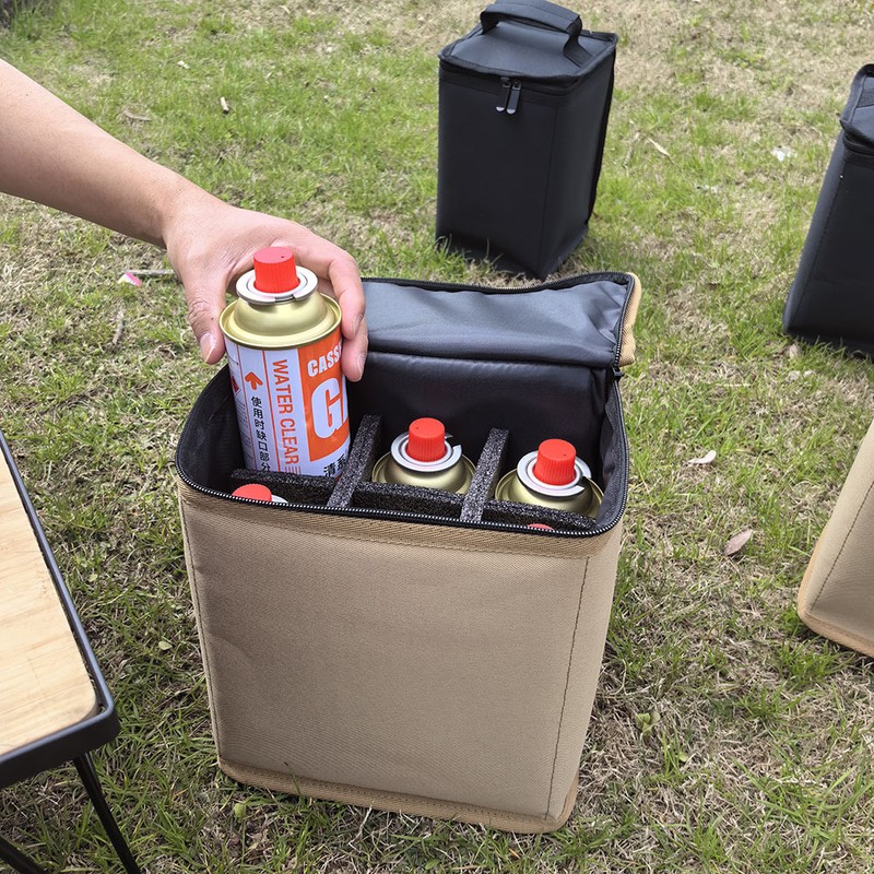 Camping Gas Tanks Storage Bag Portable Fuel Cylinder Protective Case