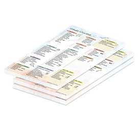 PRICARO Holiday Checklist A4 25 Sheets (Pack of 3)