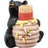 BLACK FOREST DECOR Honey Bear Toothpick Holder