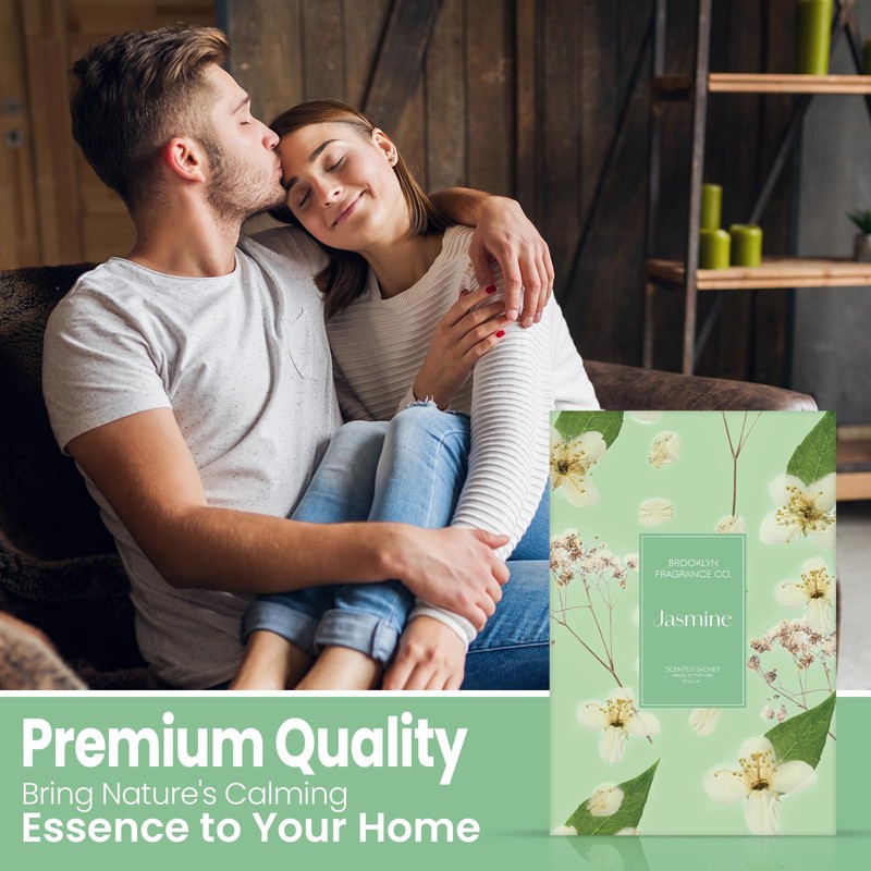 Brooklyn Fragrance Co. Spring Florals Sachet Bags – Jasmine Scented