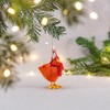 Chicken With Woolly Hat Hanging Decoration