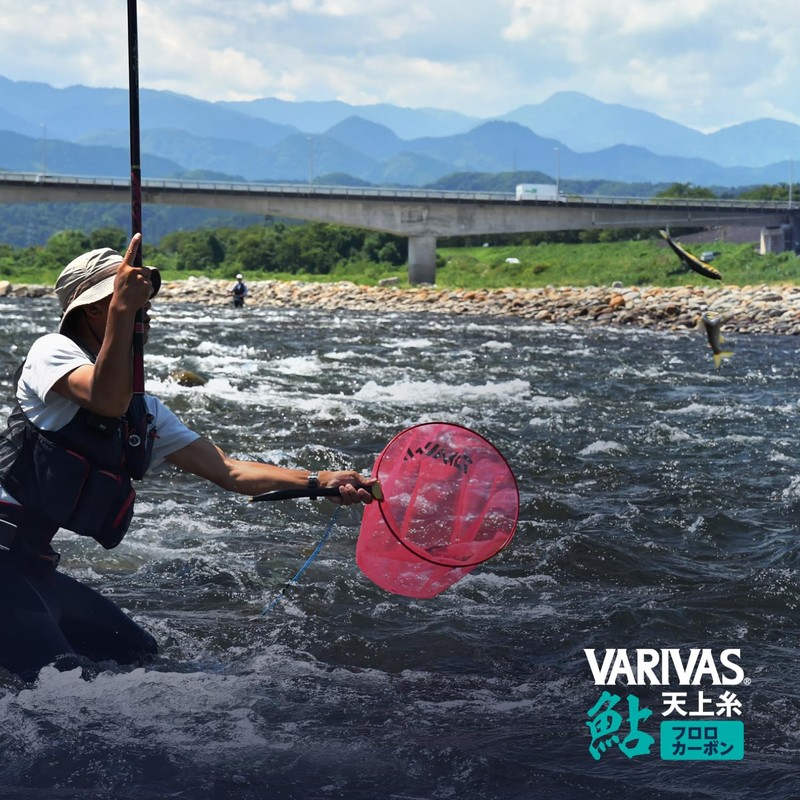 VARIVAS VARIVAS Ayu Tenjo Thread, Fluorocarbon, 98.8 ft (30 m),