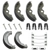 Front & Rear Brake Shoes Kit for Honda Recon 250