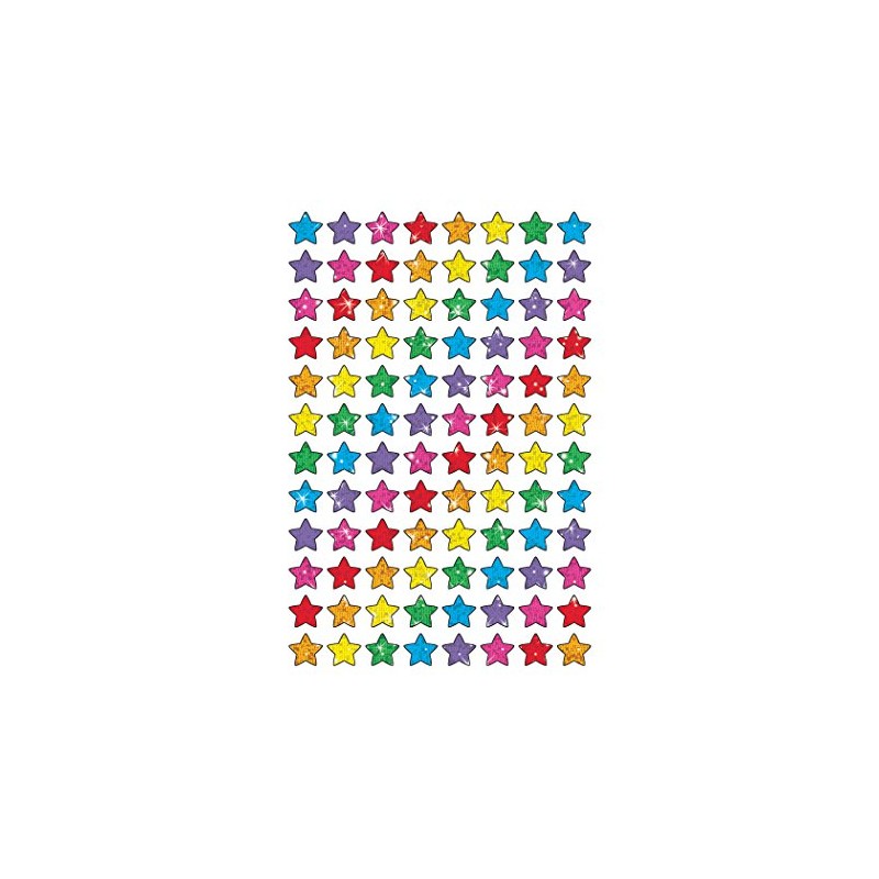 Colorful Sparkle Stars superShapes Stickers