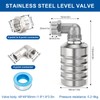 Float Valve, Automatic Water Level Control Stainless Steel Water Level