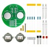 DIDODI Soldering Practice Kit Desktop Mini Gyroscope Hand Gyroscope Electronic