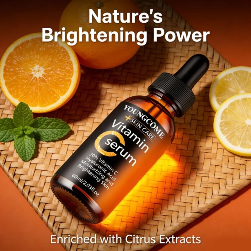 1/2 Unidad De Vitamina Facial, Con Sérum Glowing Care Skin