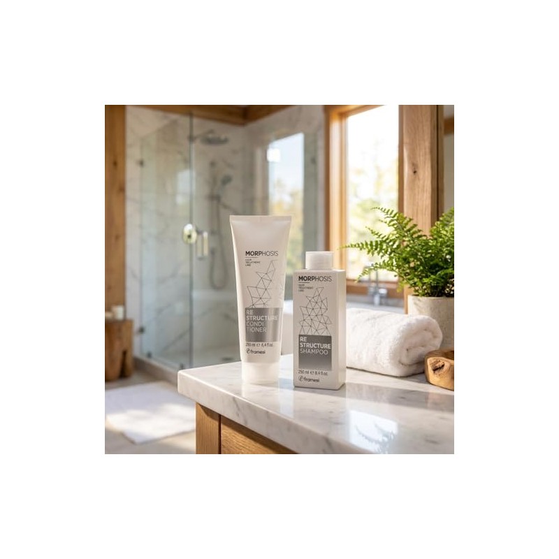Framesi Morphosis Restructure Duo | Shampoo y Acondicionador 250 ml