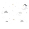 Fujitoya Wall Sticker Newest Cloud Moon Scandinavian Stylish Wallpaper Cute