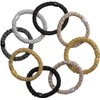 L.Erickson Ponytail Tube, 8 Pack (CITY-LIGHTS)