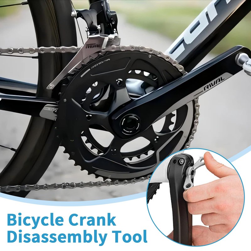 KxrTpx Bike Crank Removal Tool, 2 In 1 Bottom Bracket