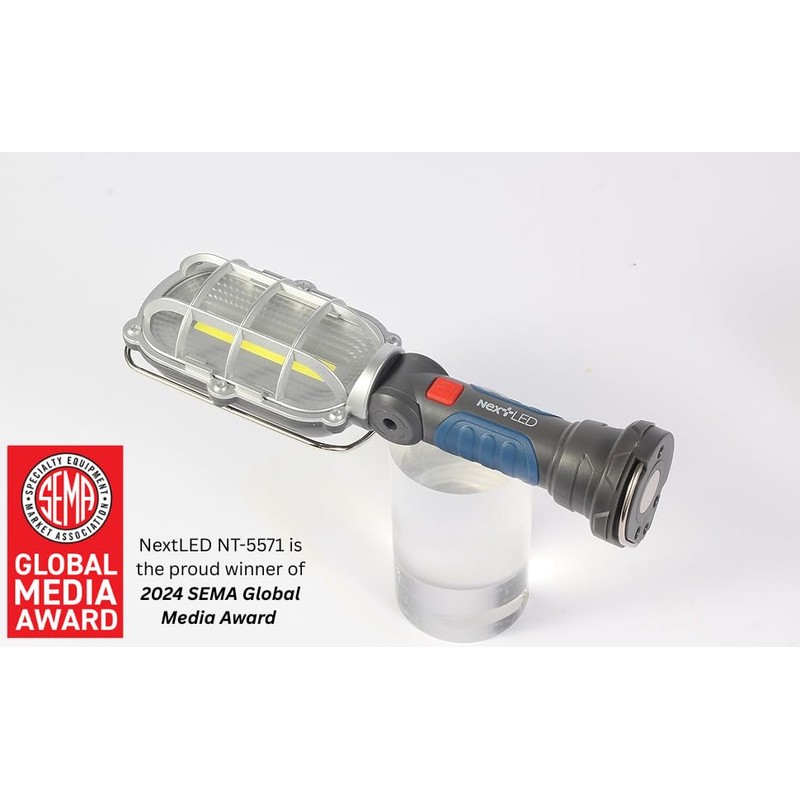 (Improved) NextLED NT-5571 Rechargeable Magnetic LED Work Light, 1000 LM