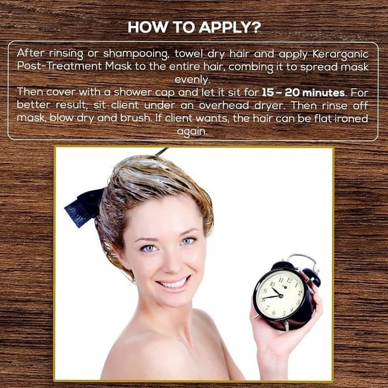 ORGANIC KERATIN TREATMENT - POST-TREATMENT MASK - 4oz