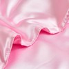YASMENG Pink Cooling Satin Throw Blanket 60 x 80 inches