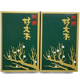 Lacquer Pludough Incense, Special Selected Bunwood, Large Rose Fill, Set of 2