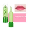Gireatick 3 Pieces Aloe Vera Lipstick, Magic Colour that Changes