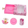 OHPHCALL Lash Wrapping Box Window Eyelash Spoolie Storage Fake Lashes