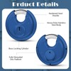 Chumia 16 Pack Padlocks Keyed Alike, Stainless Steel 2-3/4" Wide,